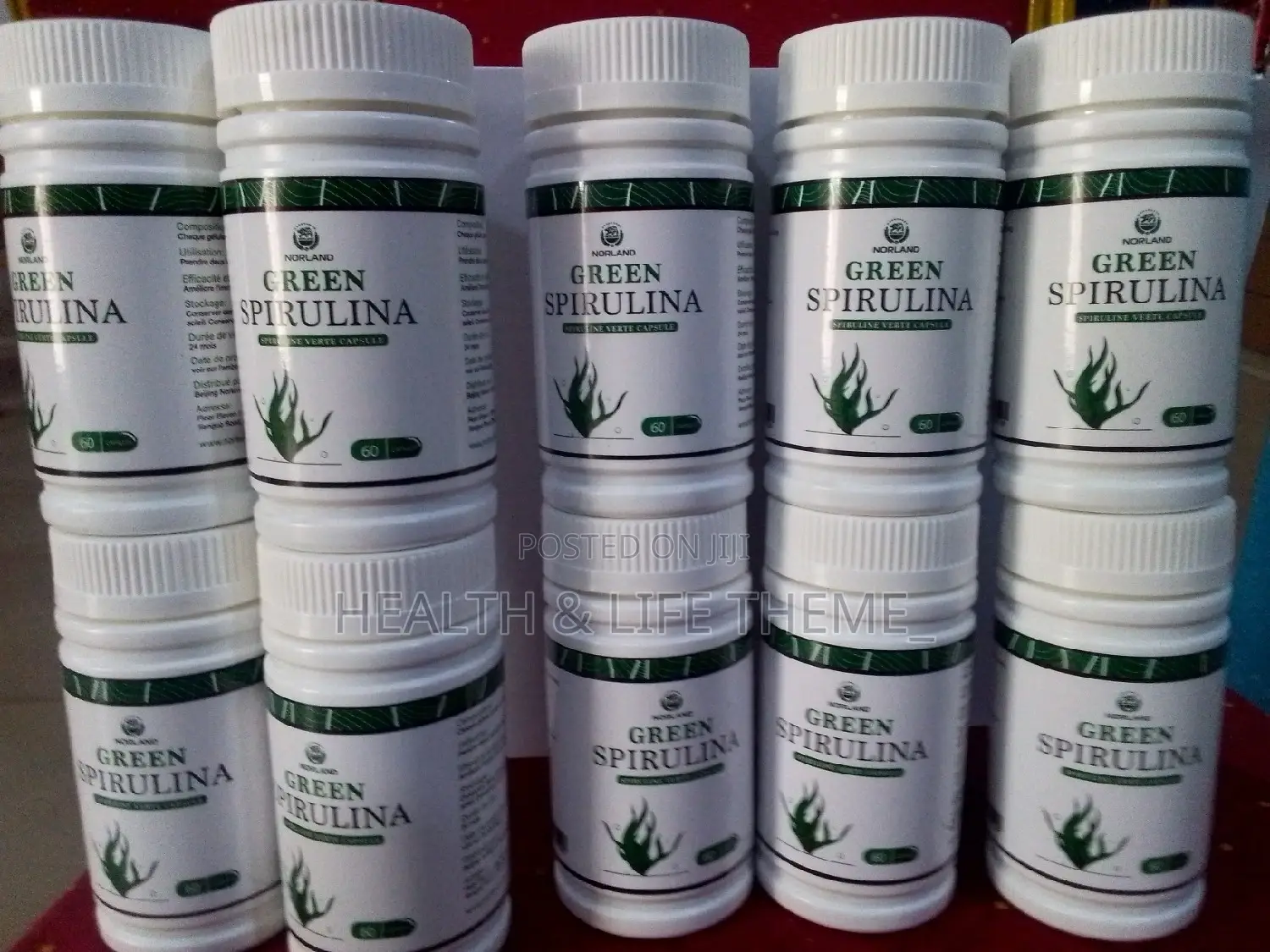 Norland Green SPIRULINA Capsules