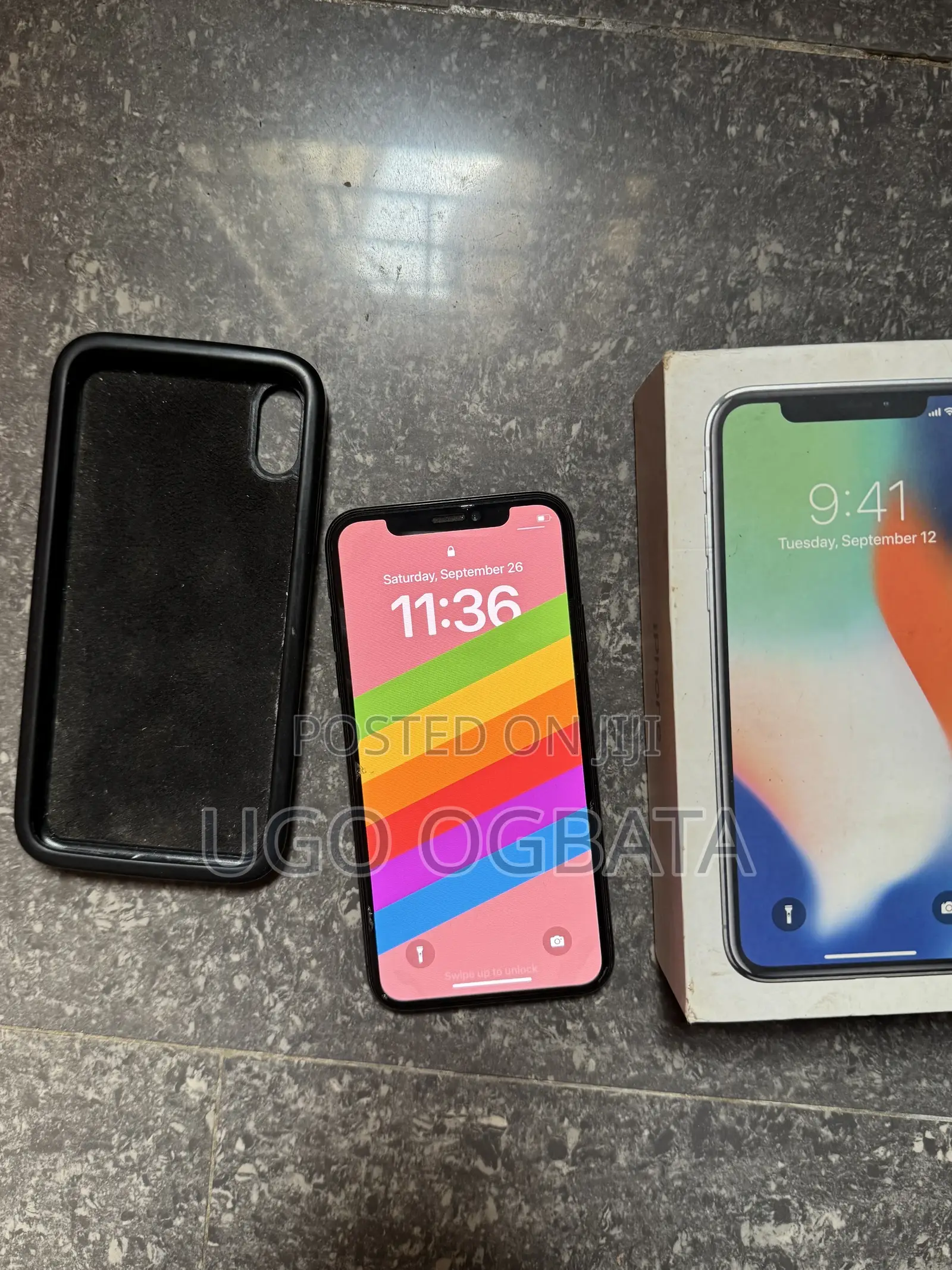 Apple iPhone X 64 GB Black