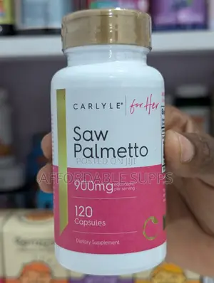 Carlyle Saw Palmetto 120 Capsules – Herbal Supplement