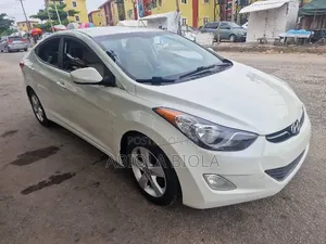 Hyundai Elantra Limited 2012 White