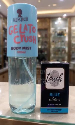 Gelato Crush Layering Combo - Lasgidi Mist 100ml + Touch Blue Oil 5ml