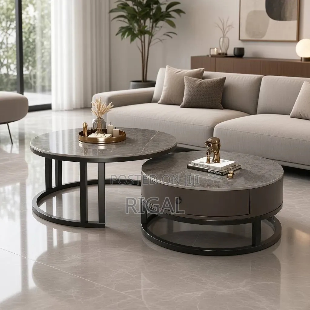 2 in 1 Marble Centre Table