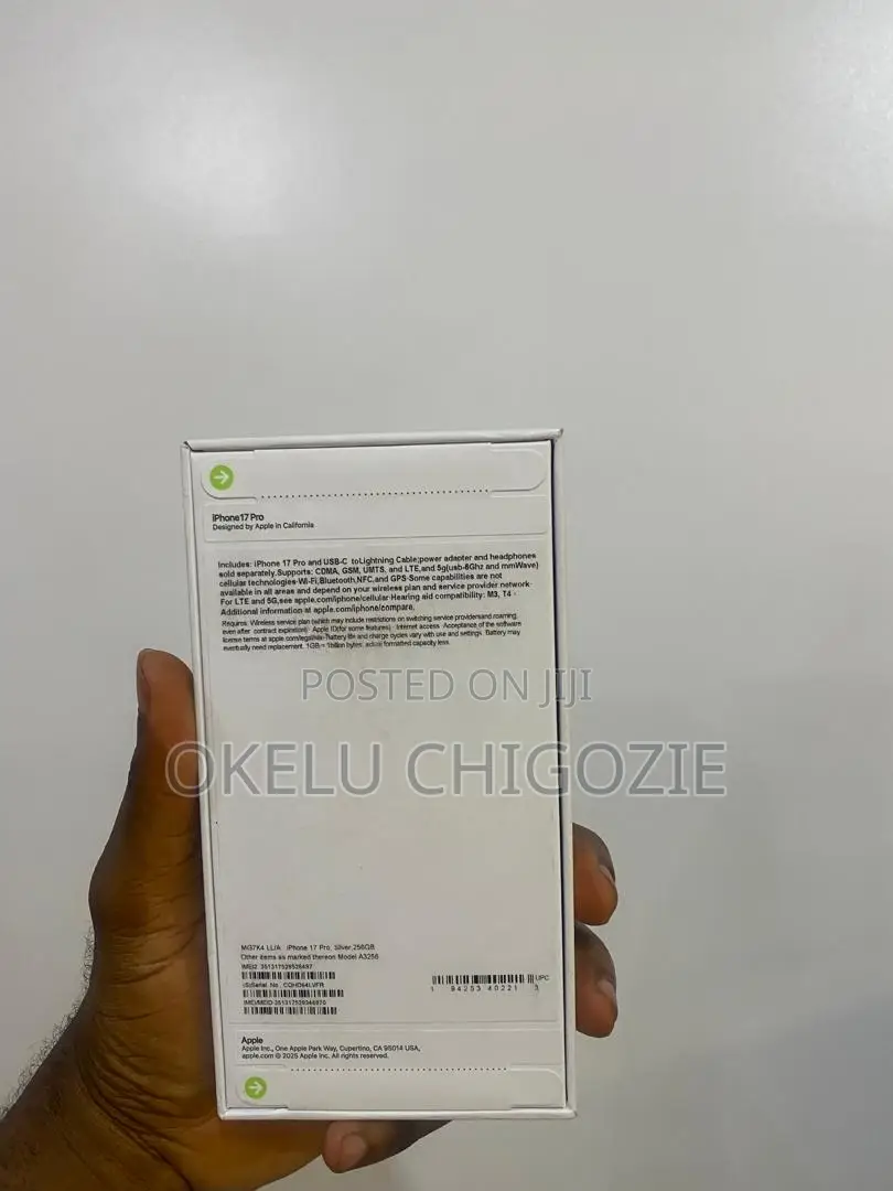 New Apple iPhone 17 Pro 256 GB Silver