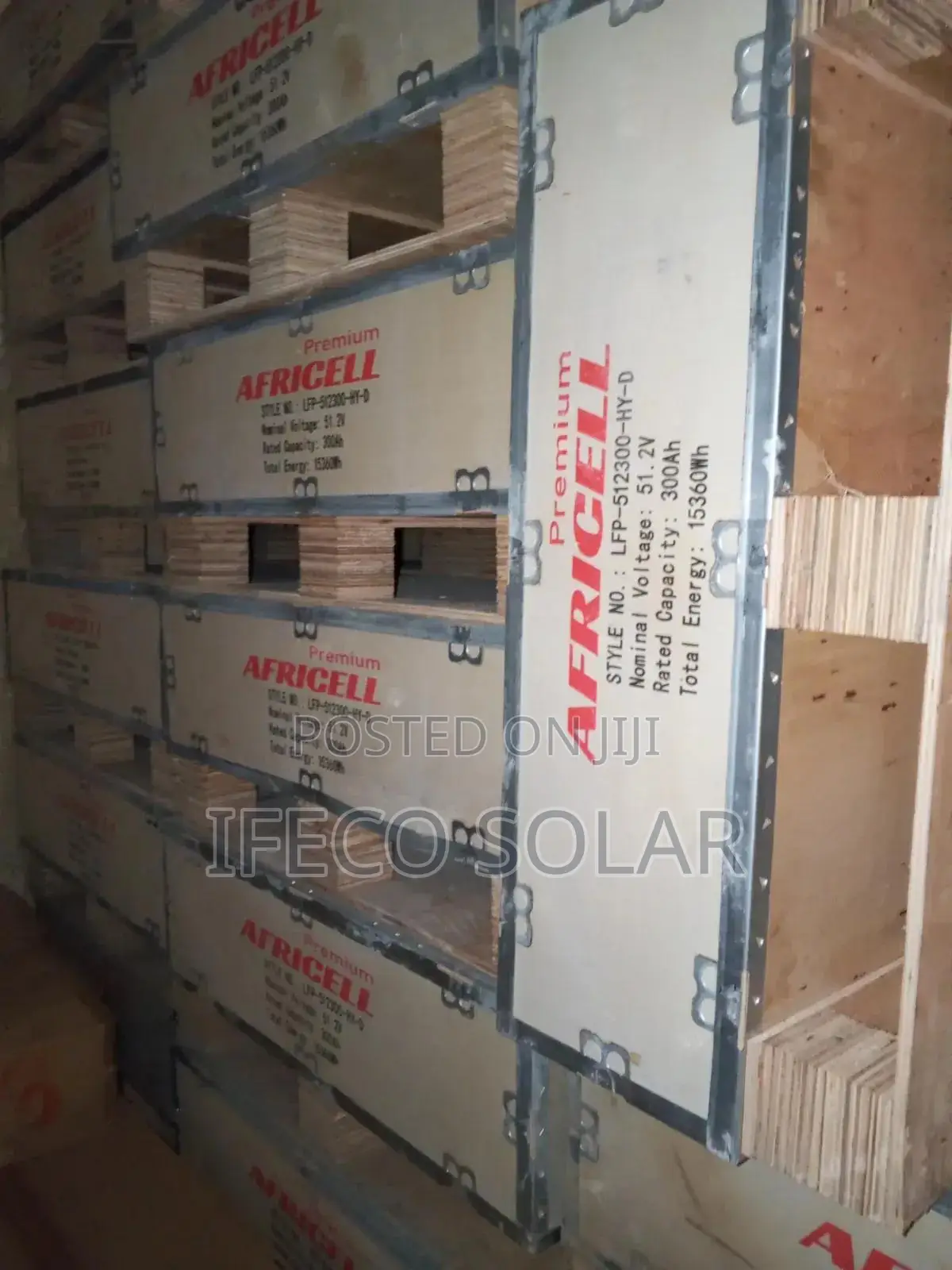 15kwh Africell Lithium Battery