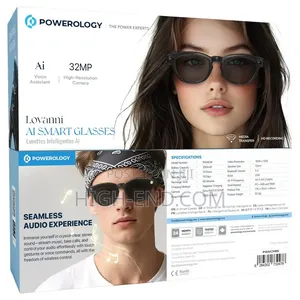 Powerology Lovanni Ai Smart Glasses With Video Camera