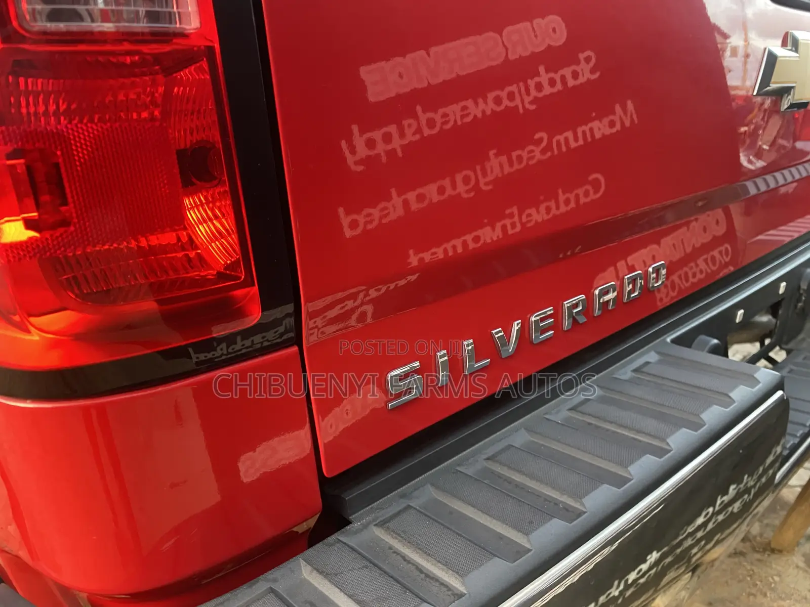 Chevrolet Silverado 2018 Red