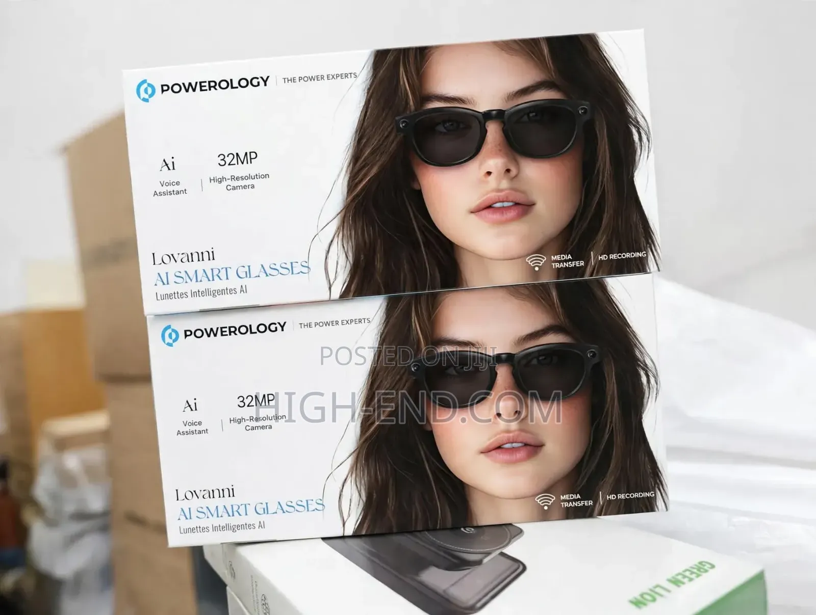 Powerology Lovanni Ai Smart Glasses With Video Camera
