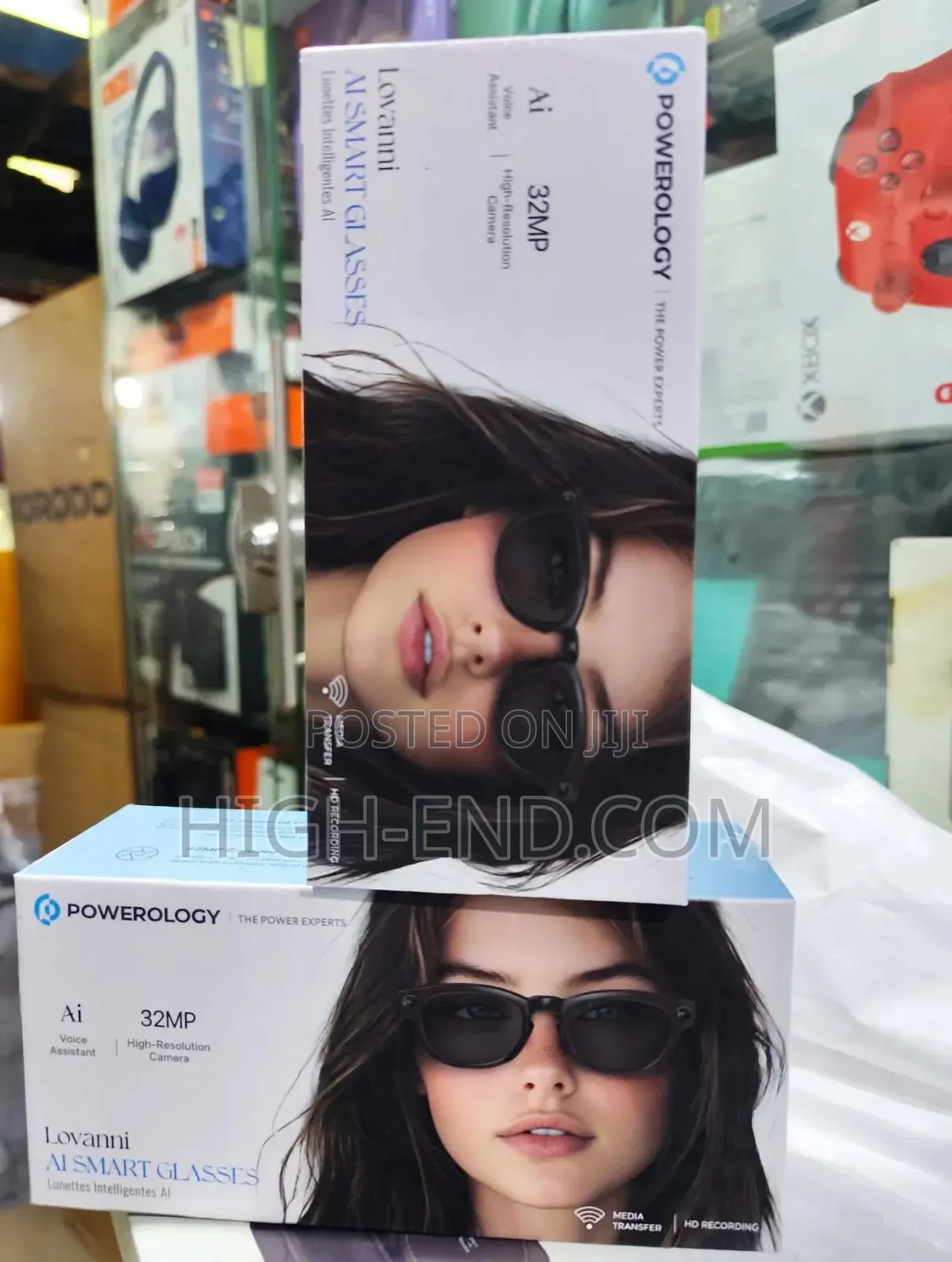 Powerology Lovanni Ai Smart Glasses With Video Camera