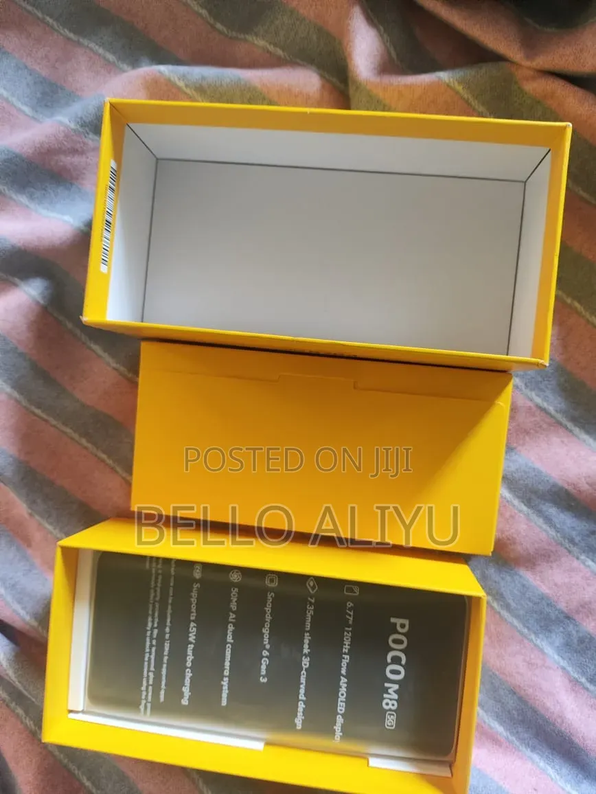 New Xiaomi Poco M8 512 GB Silver