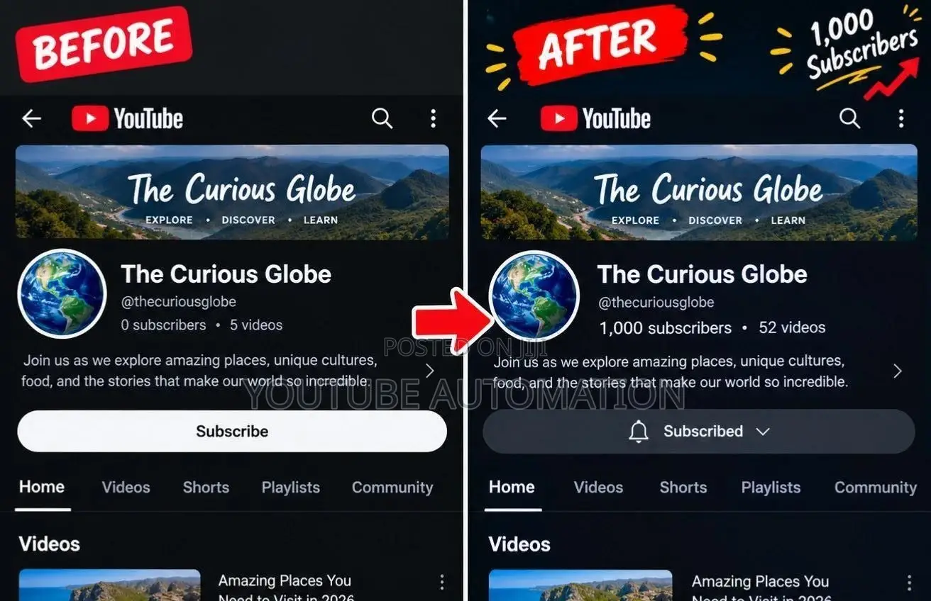 Get the Step-by-Step Guide to Unlocking 1,000+ YouTube Subscribers