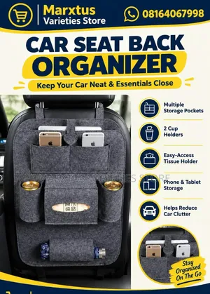 Car Back Seat Organizer