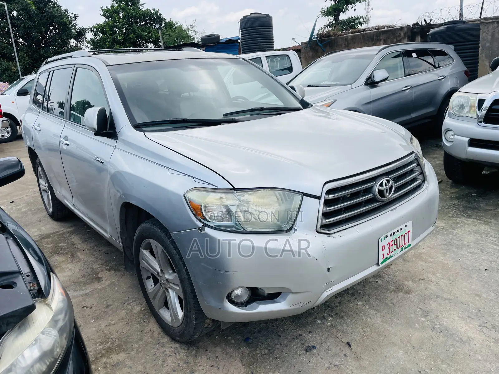 Toyota Highlander 2008 Silver
