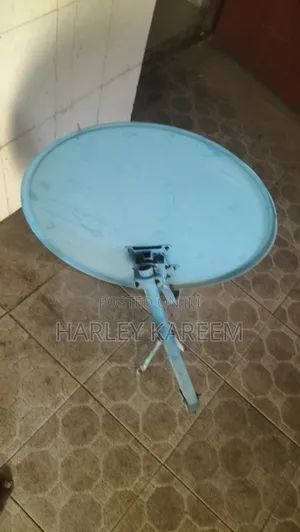 Fairly Used DStv Satellite Dish With Stand (Standard Size)