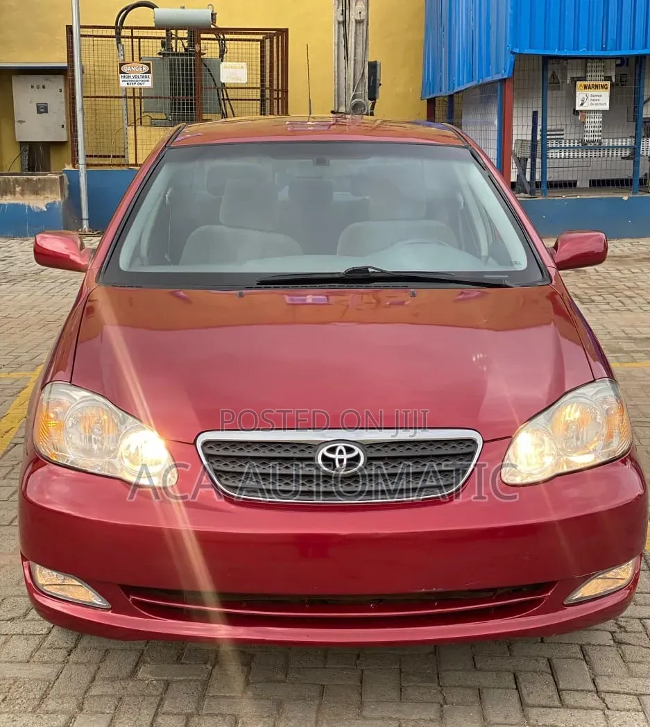 Toyota Corolla LE 2007 Red