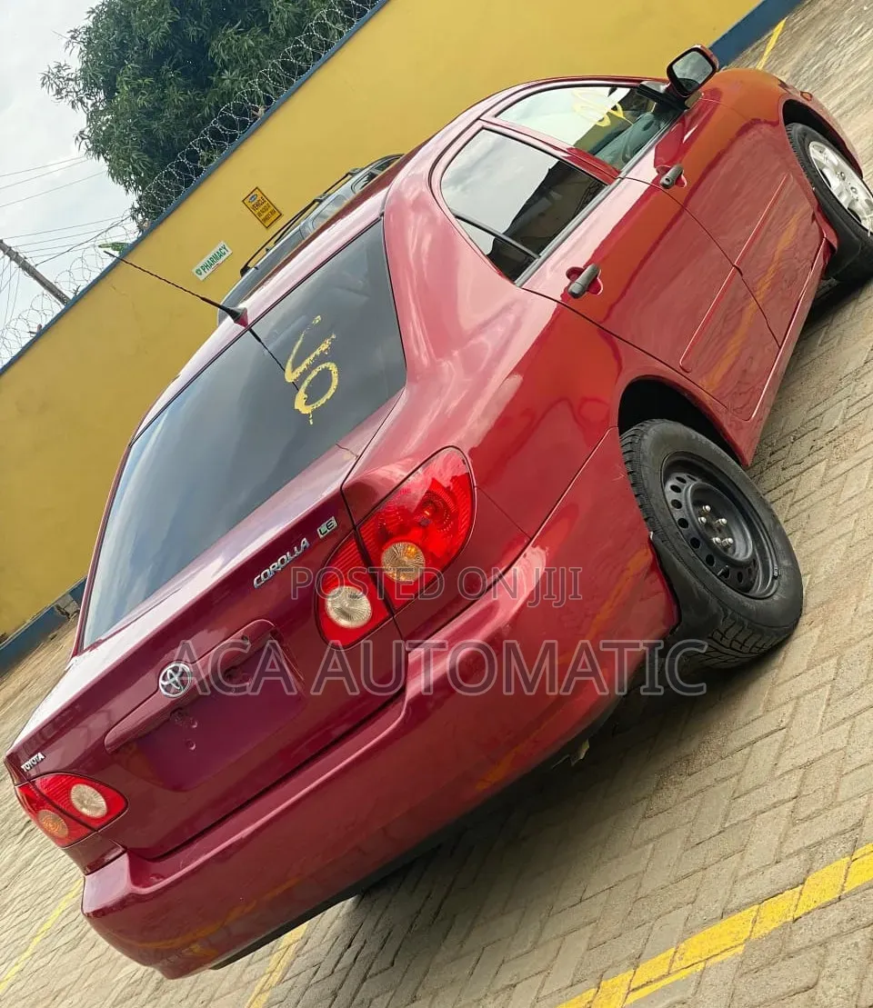 Toyota Corolla LE 2007 Red
