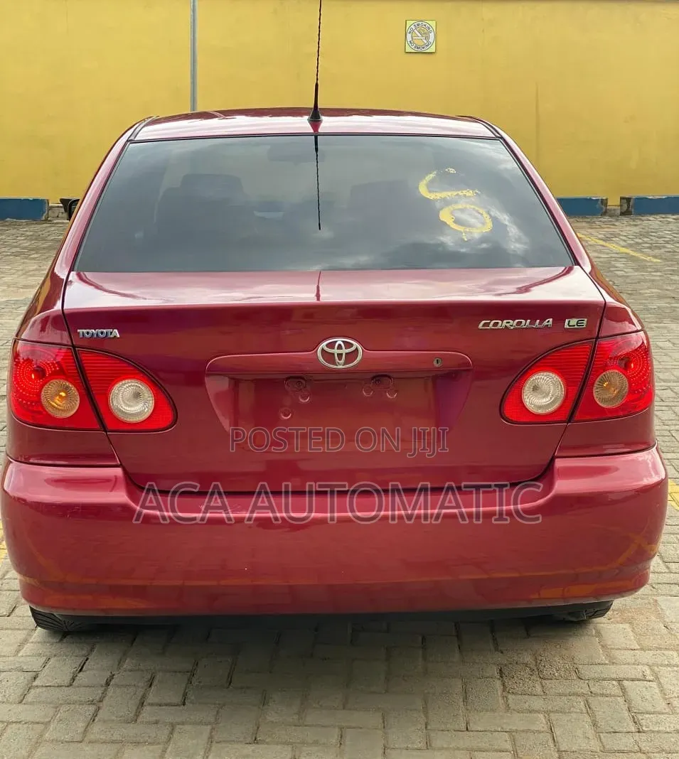 Toyota Corolla LE 2007 Red