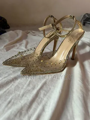 Gold Heels Shoe