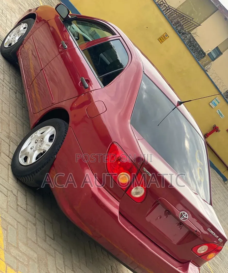 Toyota Corolla LE 2007 Red