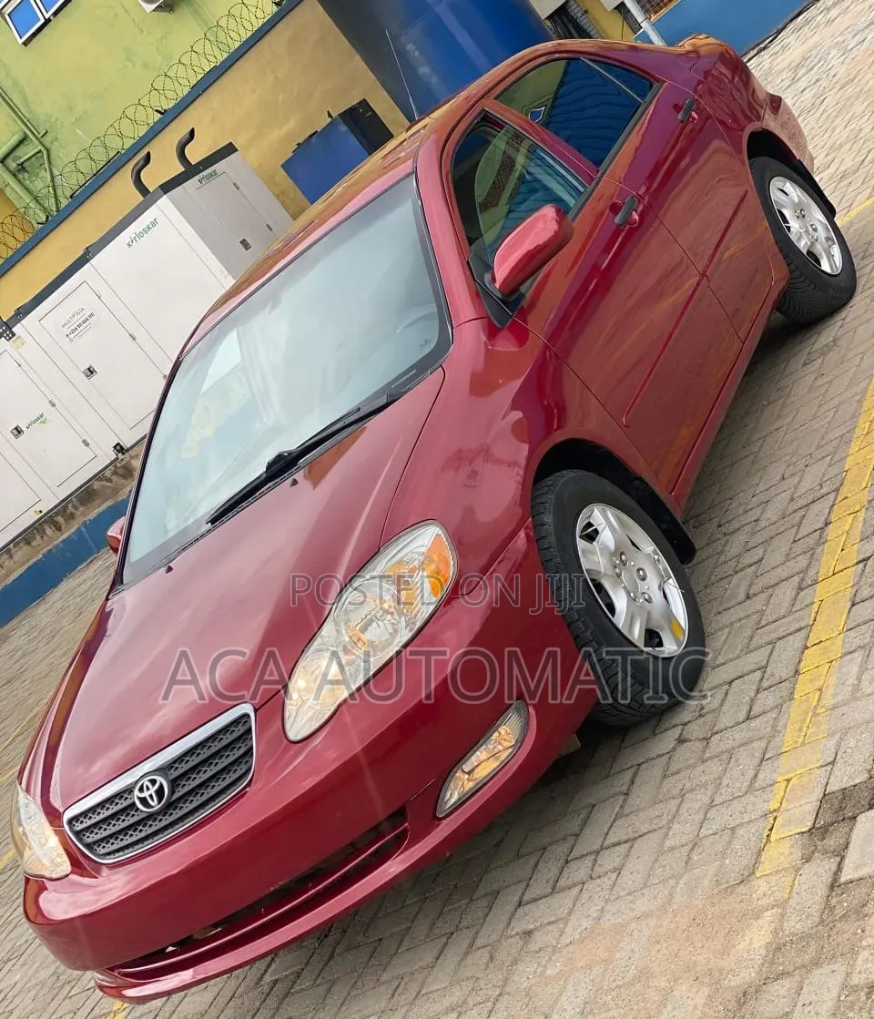 Toyota Corolla LE 2007 Red