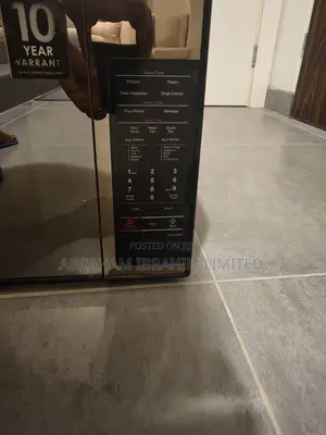 Used Black Samsung Microwave Oven