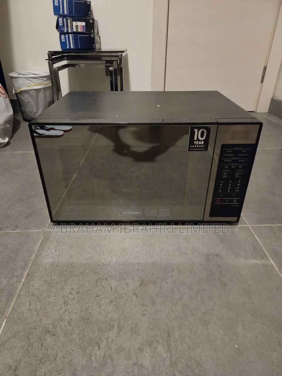 Used Black Samsung Microwave Oven