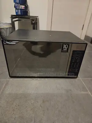 Used Black Samsung Microwave Oven