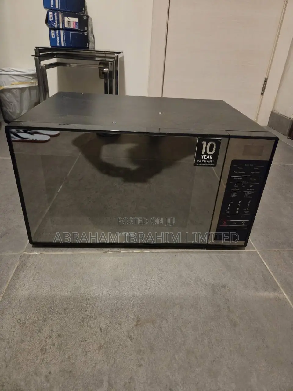 Used Black Samsung Microwave Oven