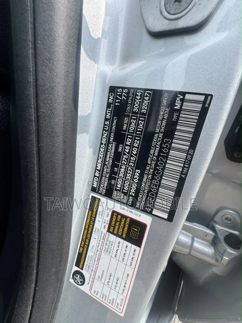 Mercedes-Benz GL-Class 450 2016 Silver