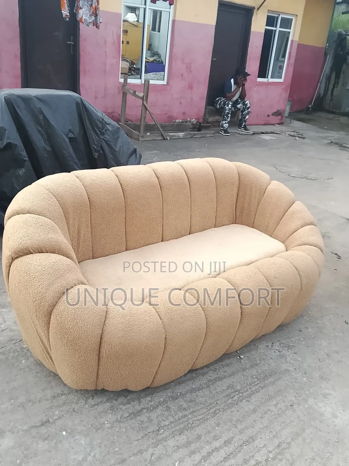 Top Quality 7 Seaters Boucle Modern Design Sofa Set (3,2,1,1)
