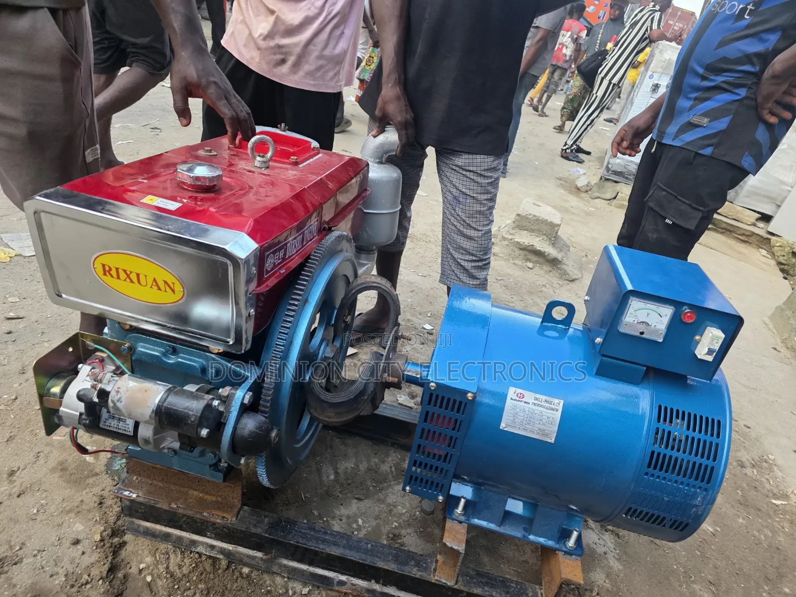 Brand New Basic Diesel Generator 15kva With 1115 Engine 100%copper Coi