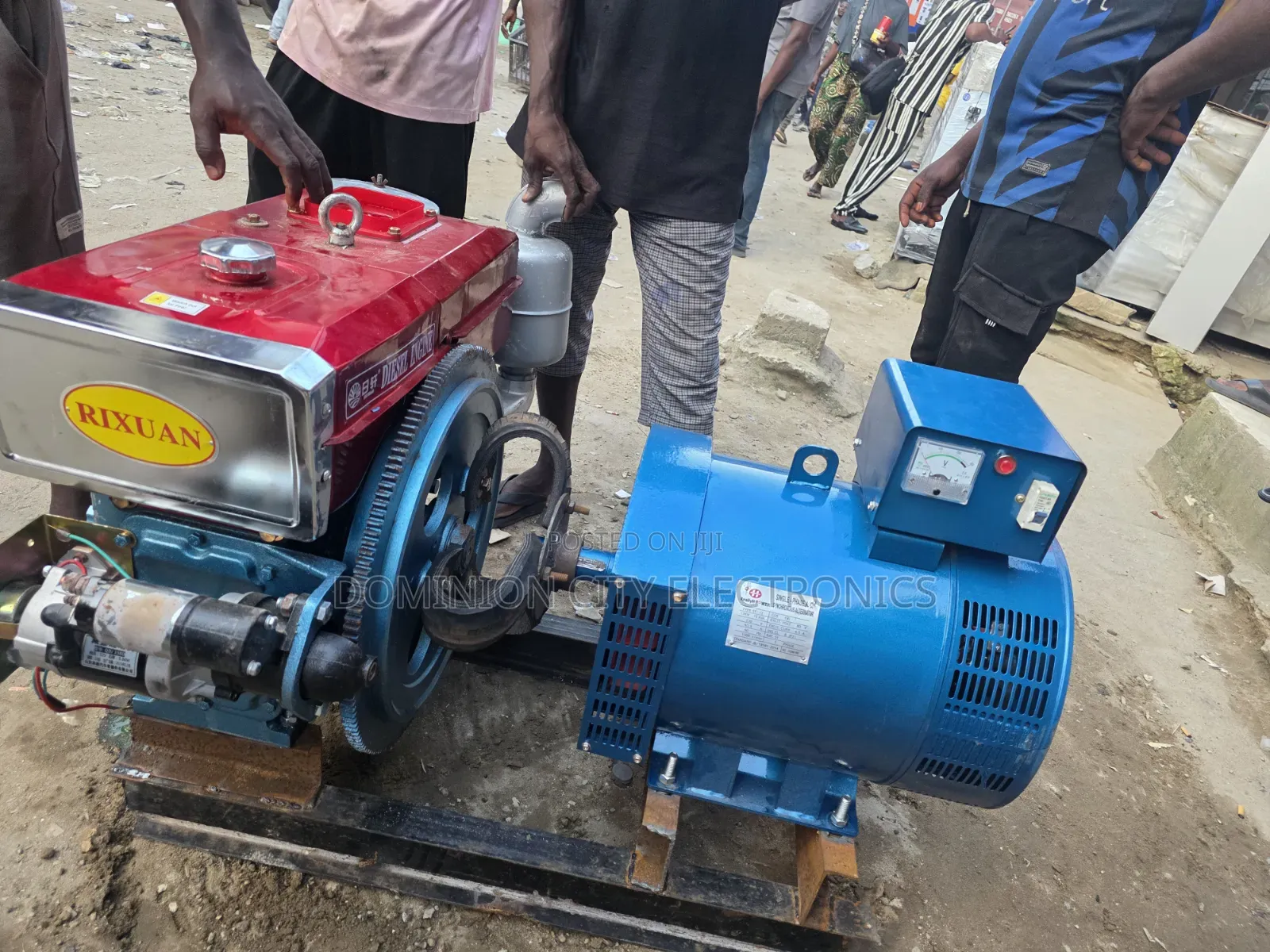 RIXUAN BASIC DIESEL GENERATOR 15kva WITH 1115 Engine 100%copper Coil