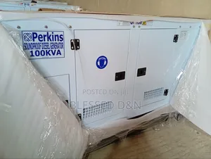 100KVA England Perkins Soundproof Diesel Generator Engine