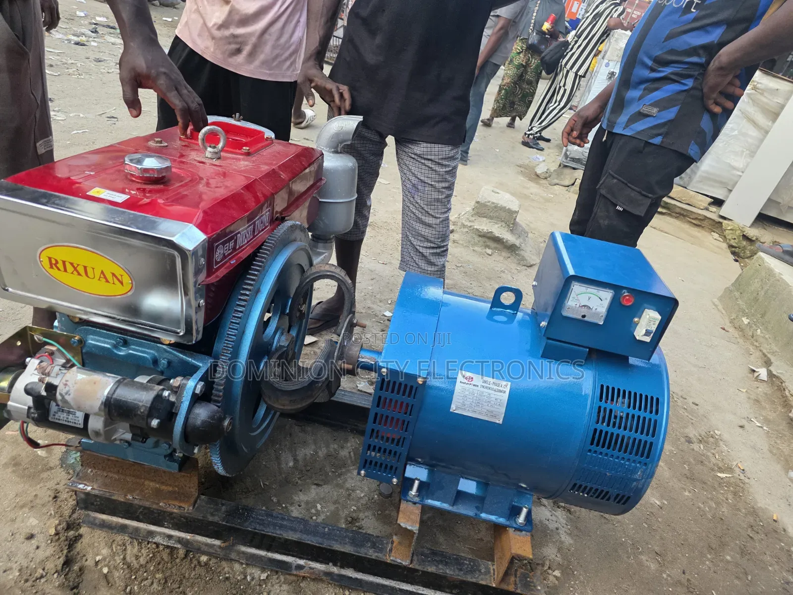 20KVA RIXUAN BASIC DIESEL GENERATOR With 1115 Engine 100%copper Coil