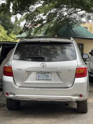 Toyota Highlander Limited 2008 Silver