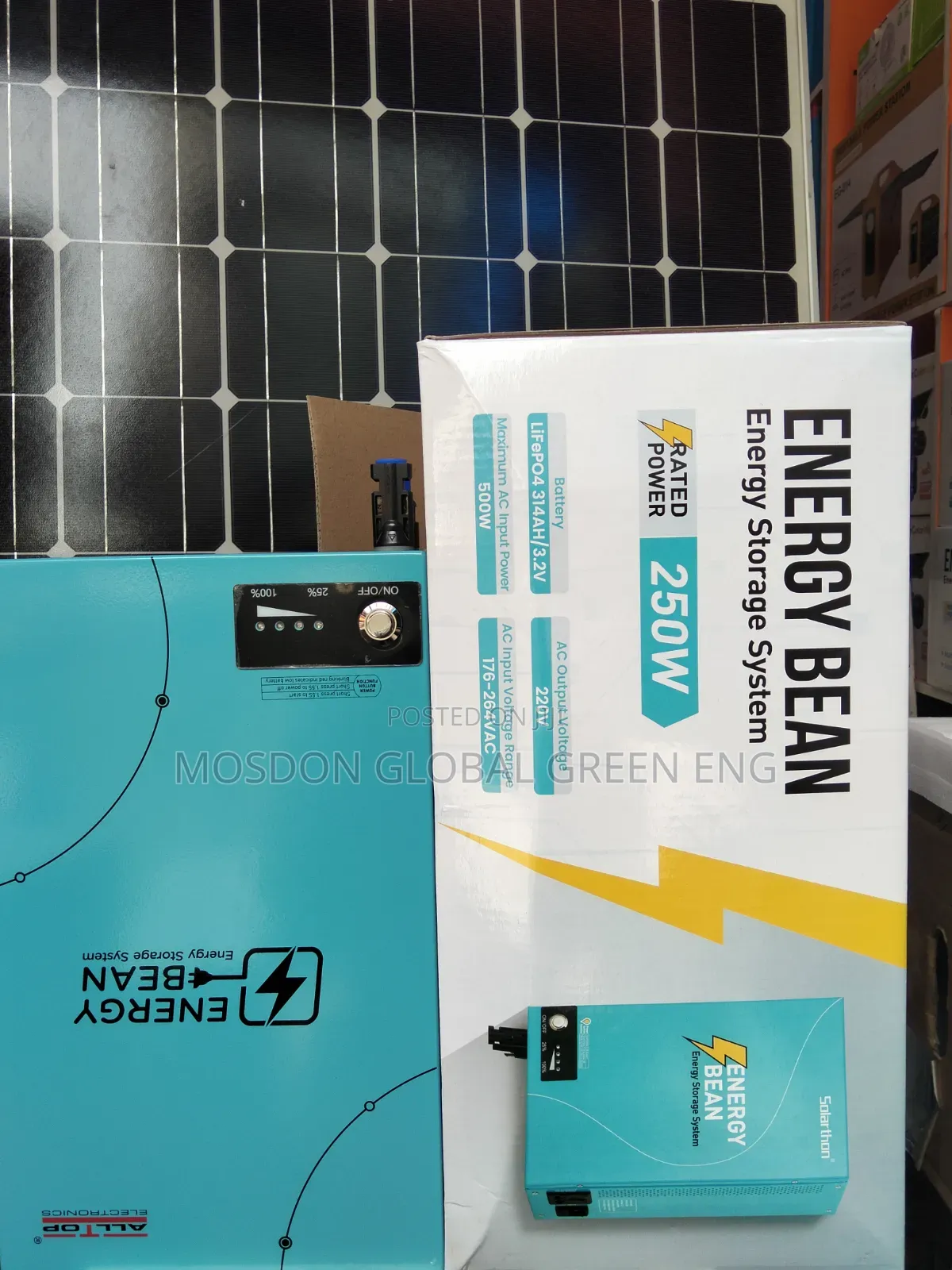Energy Bean 1kwh Solar Generator