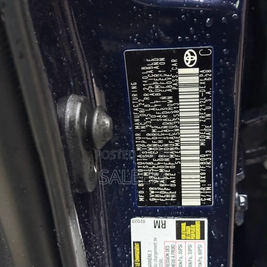 Toyota Corolla 2023 Blue