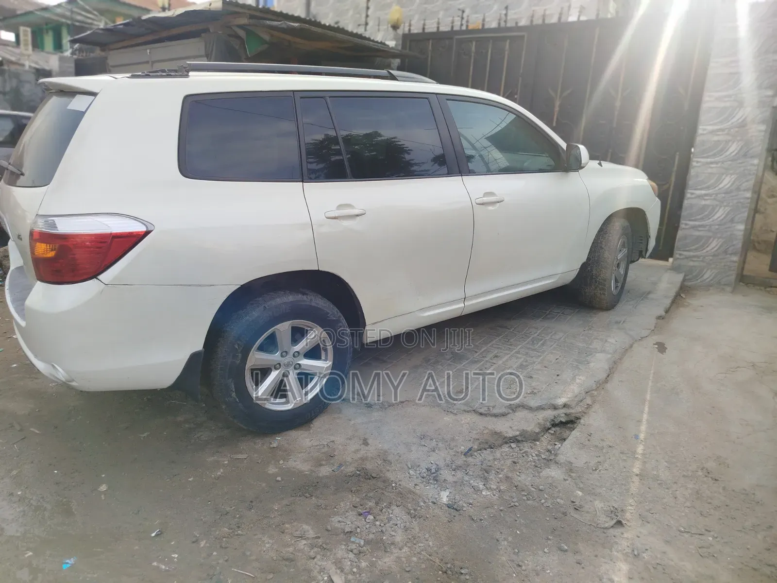 Toyota Highlander V6 2009 White