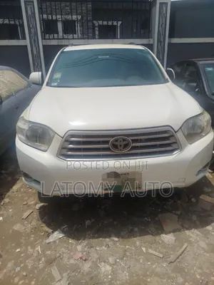 Toyota Highlander V6 2009 White