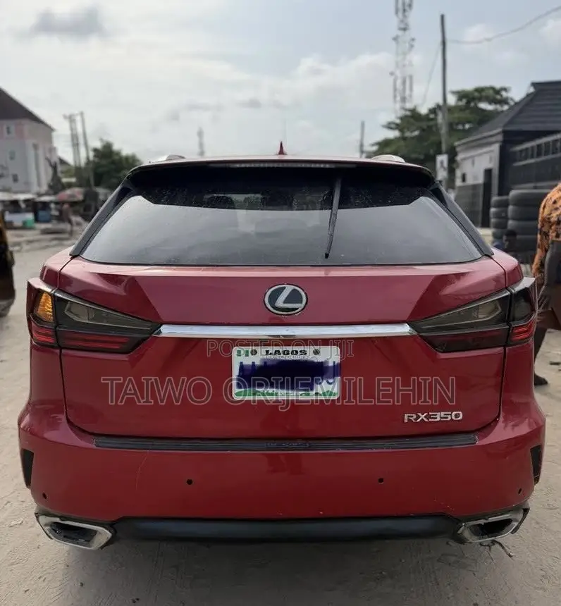 Lexus RX 2017 Red