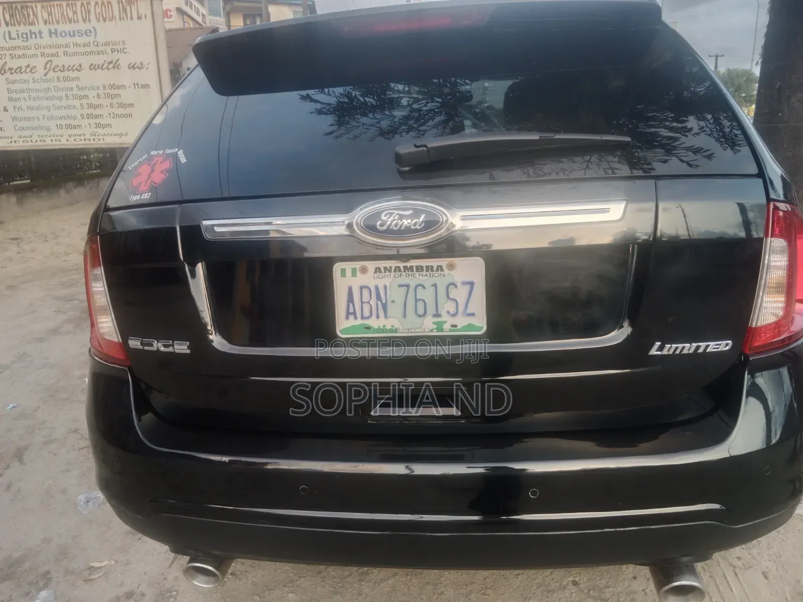 Ford Edge 2013 Black