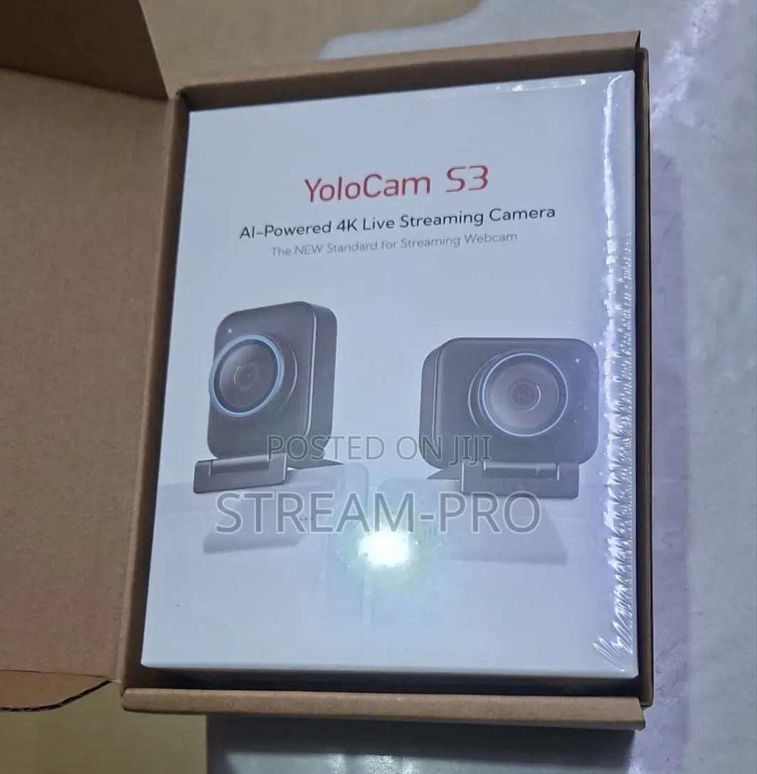 YoloLiv YoloCam S3 AI-Powered 4K Live Streaming Webcam