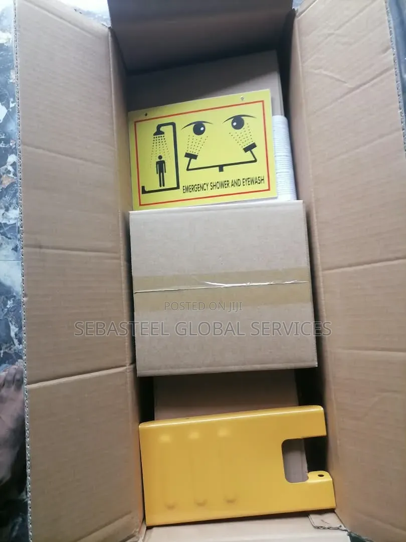 Emergency Eye Wash Shower (Galvanized)
