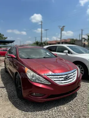 Hyundai Sonata 2010 Red