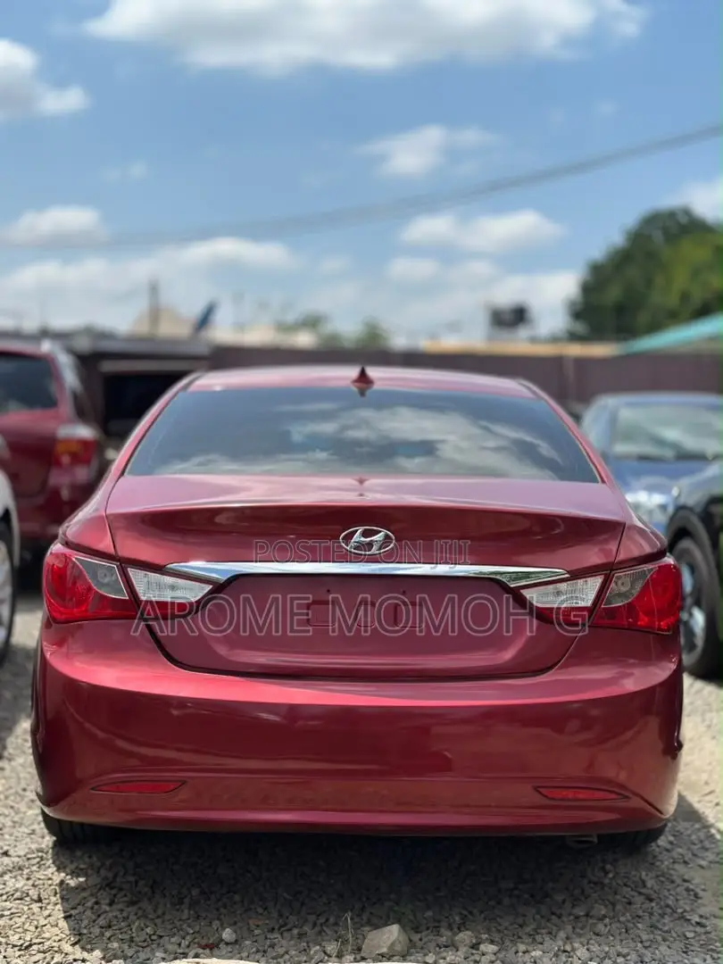 Hyundai Sonata 2010 Red