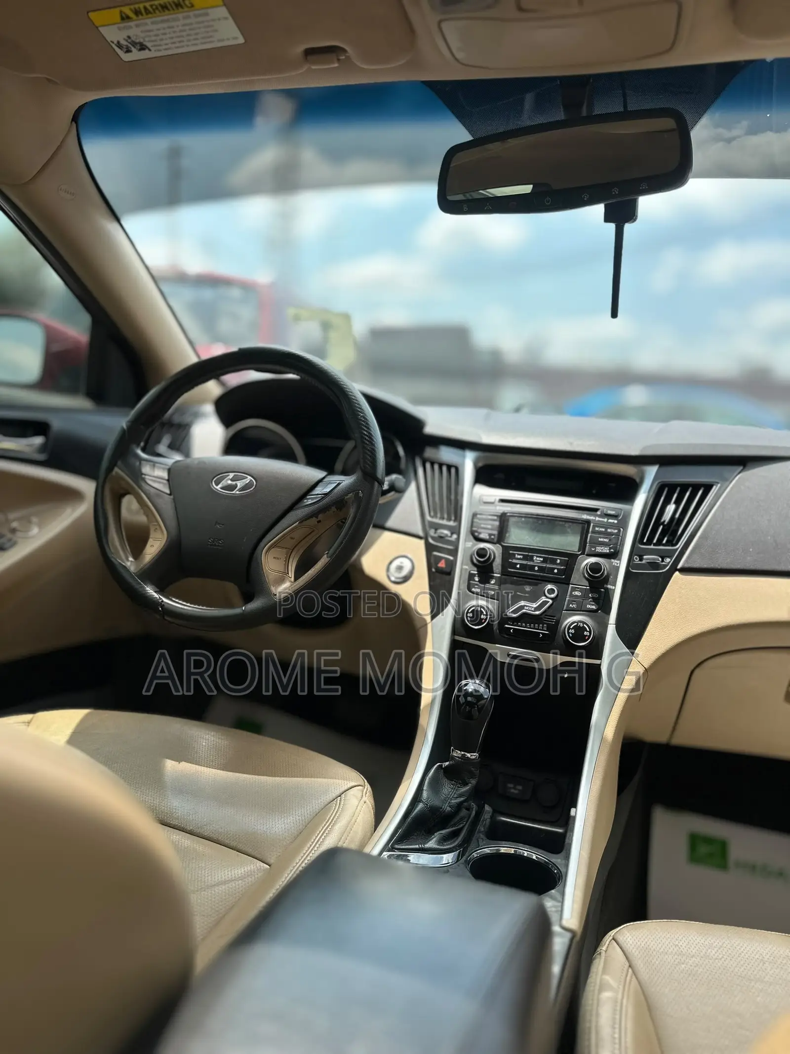 Hyundai Sonata 2010 Red