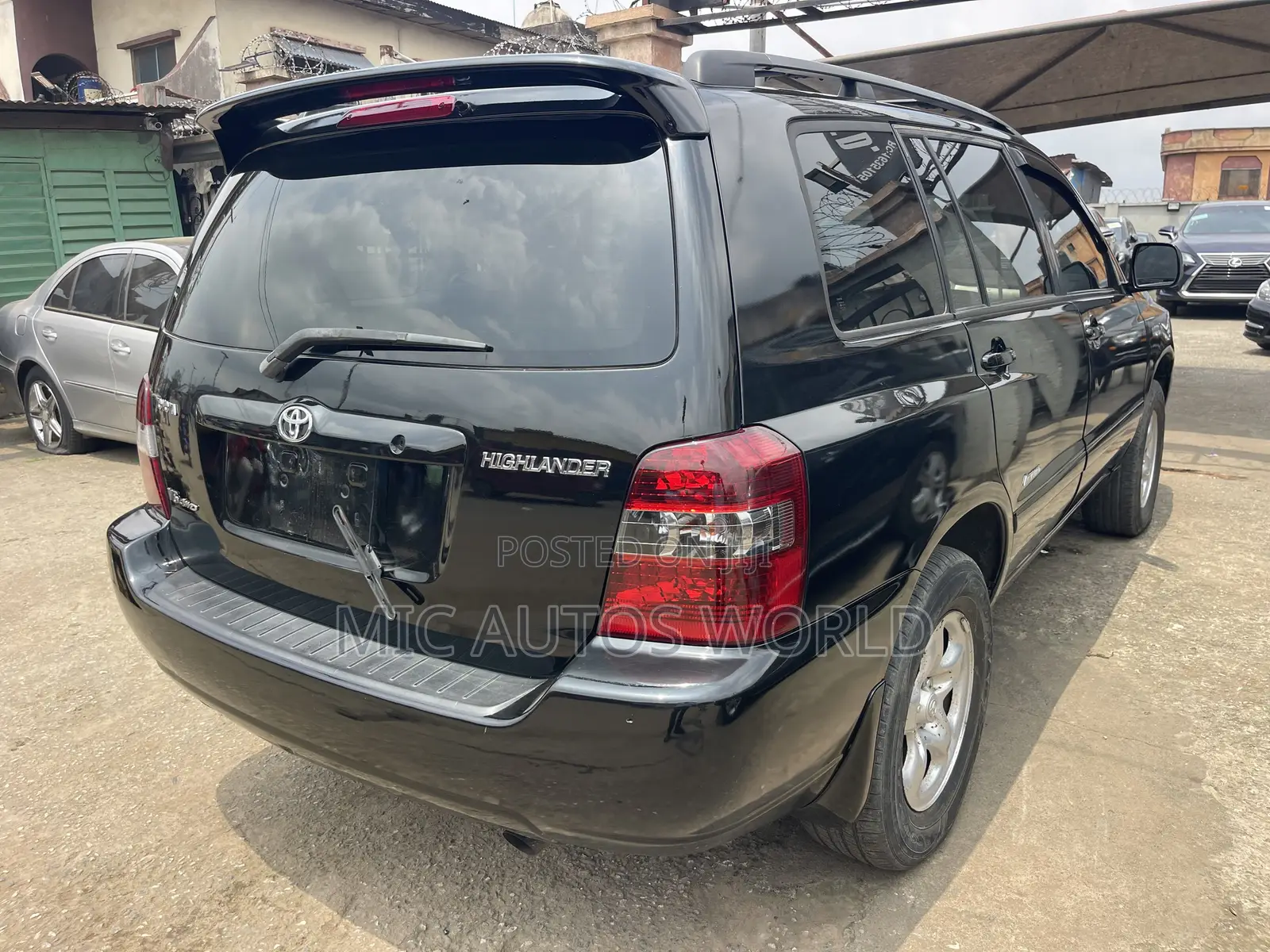 Toyota Highlander 2006 Black