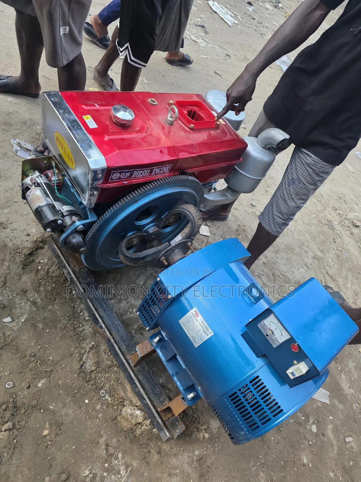 This Is 30kva RIXUAN Basic Diesel Generator With 1130 Engine