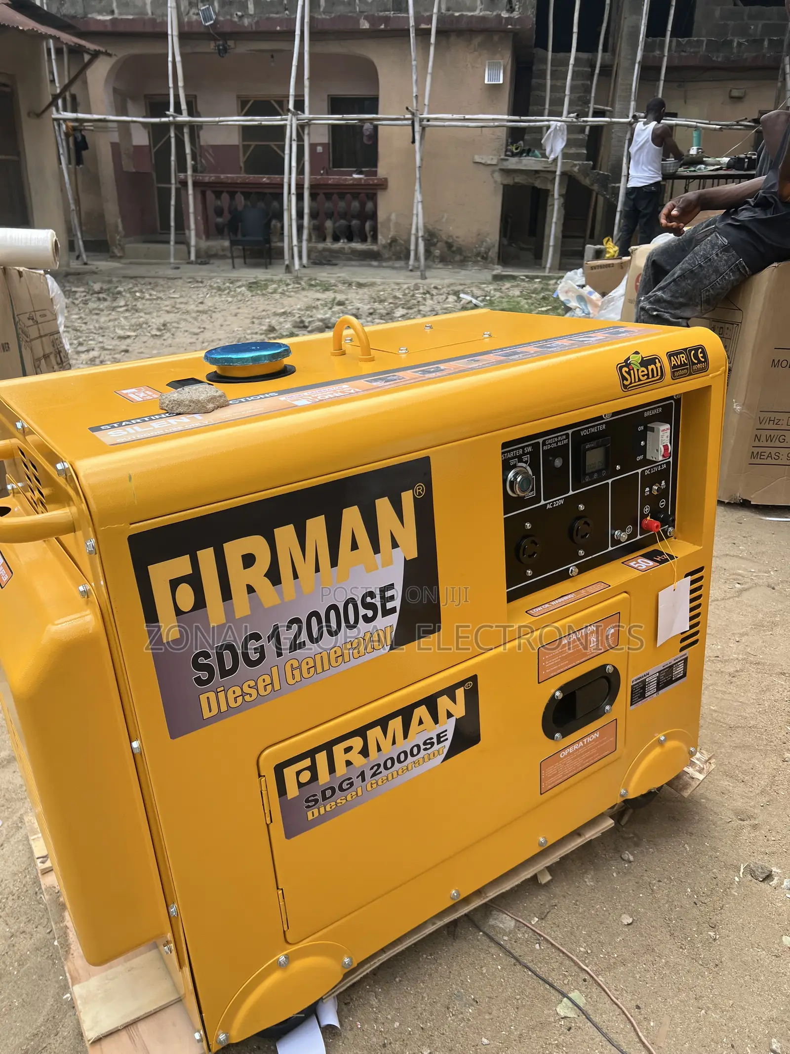 10Kva Firman Soundproof Generator 100% Copper Coil