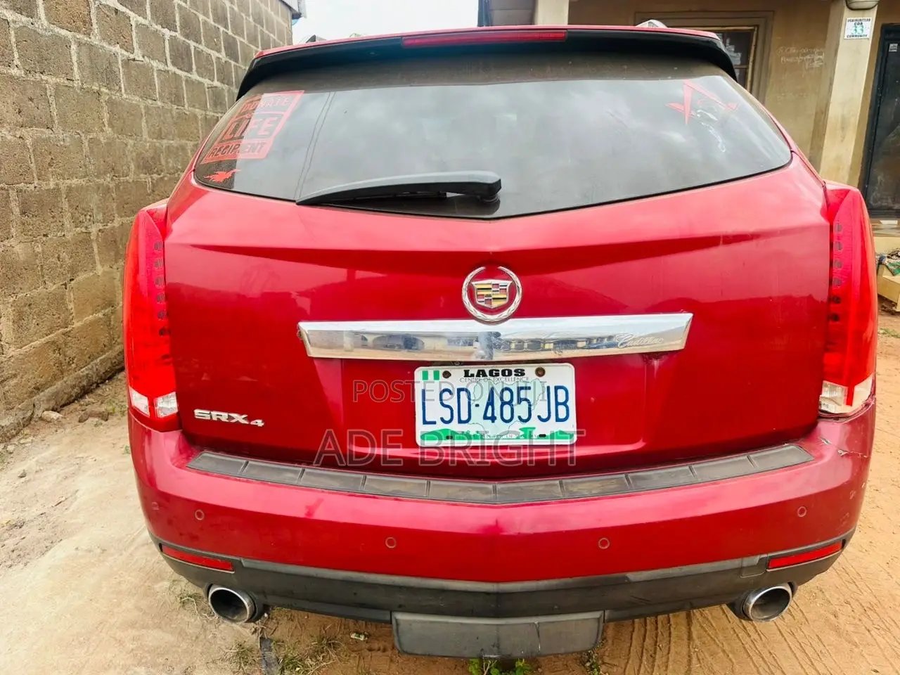 Cadillac SRX 3.6 AWD 2008 Red