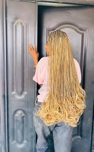 28 Inches French Curls Braided Wig